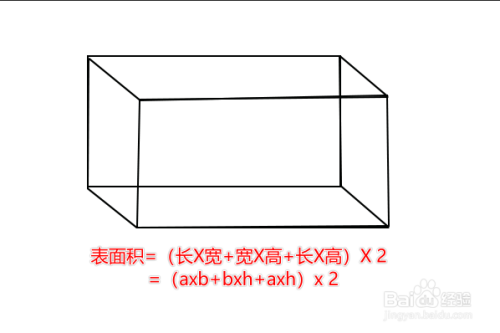長方體的面積怎么求_長方體的高怎么求_長方體的長怎么求公式