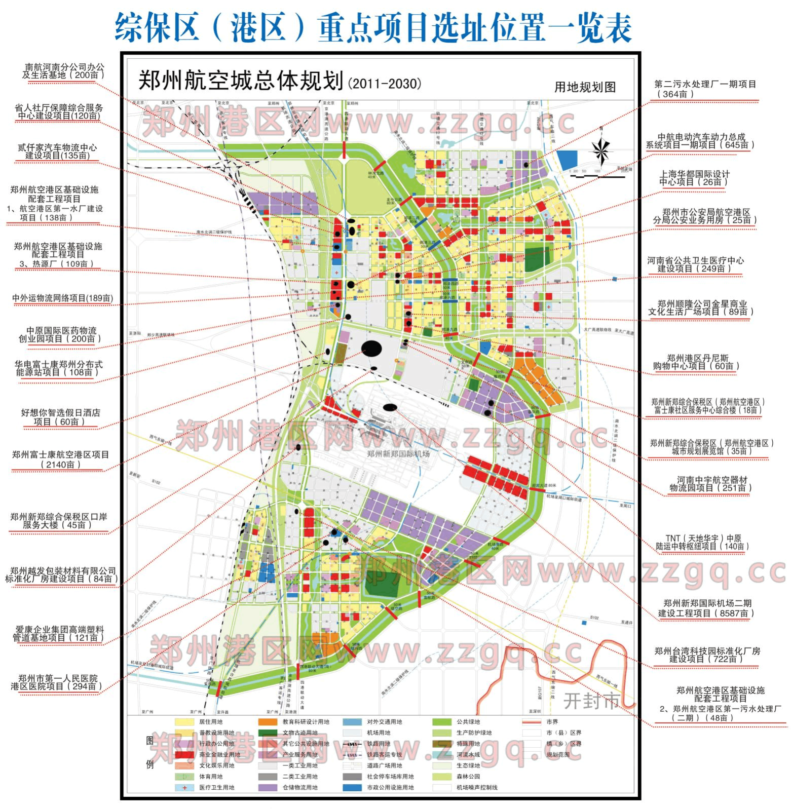 鄭州航空港區規劃_鄭州航空港區南區規劃_2023年鄭州航空港區規劃圖