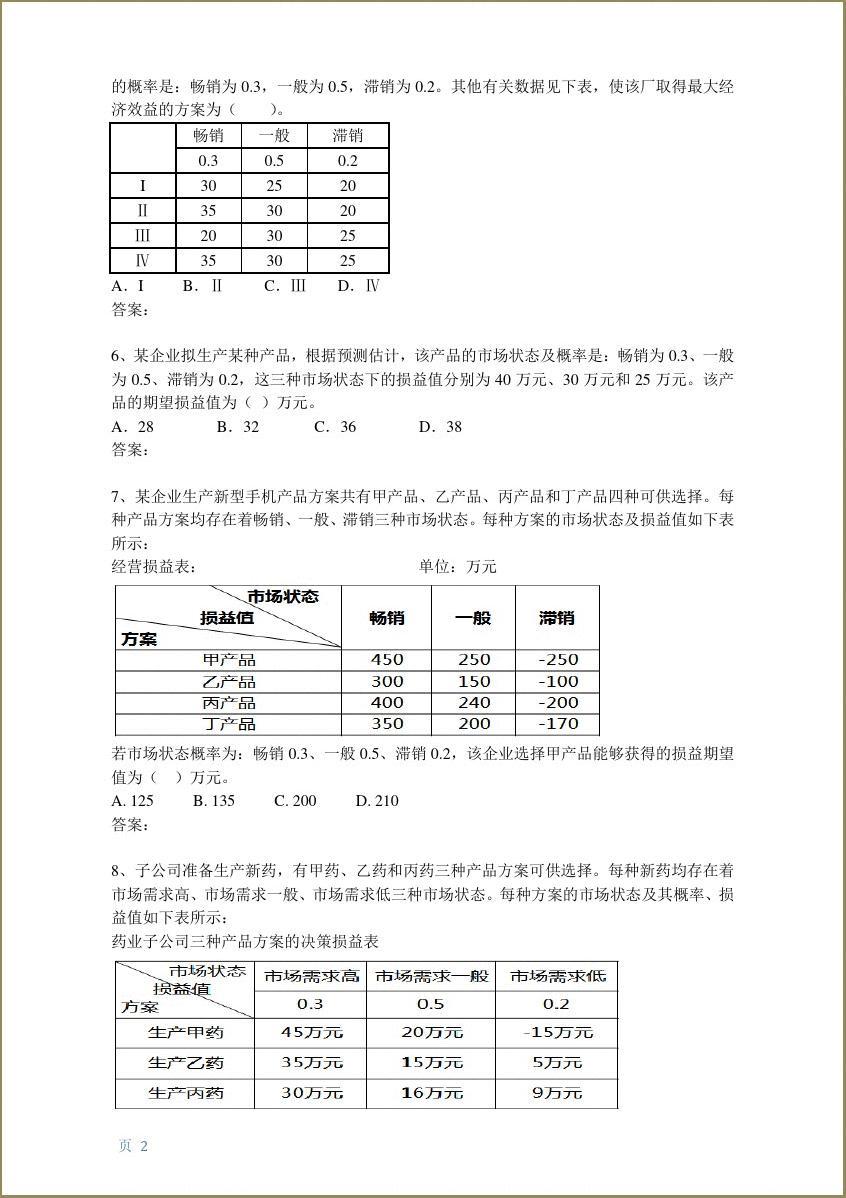 監理員專業實務知識_出版專業實務中級_2024年中級農業經濟專業知識與實務試題