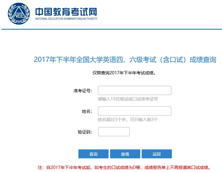 查英語成績的網(wǎng)站_查英語四級成績_查英語成績在哪個微信公眾平臺