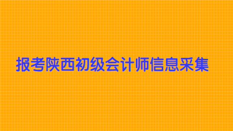 陜西會計信息采集入口_采集會計入口陜西信息怎么填_陜西會計采集信息什么時候結束