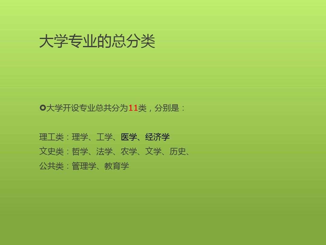 各大專業分類_大學專業有哪些 都有什么分類_有分類大學專業的學校